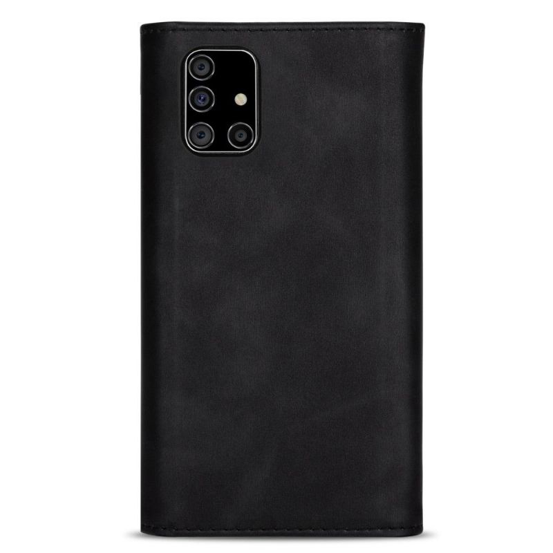 Flip Cover Samsung Galaxy A51 Hemming Punge Etui Lædereffekt N.bekus