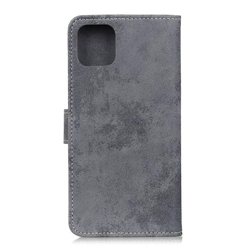 Læder Cover Samsung Galaxy A51 Cyrius Kunstlæder Vintage