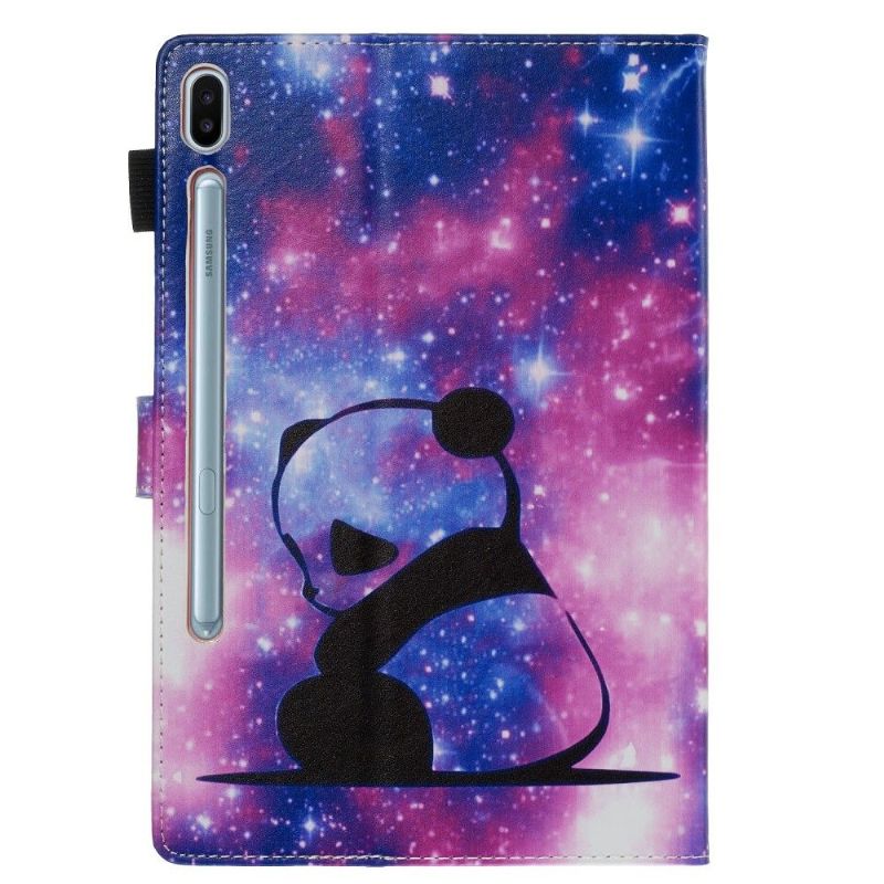 Etui Samsung Galaxy Tab S6 Drømmende Panda