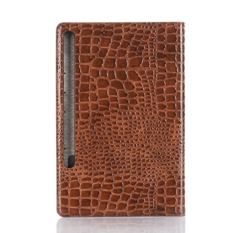 Flip Cover Samsung Galaxy Tab S6 Croc Effect Imiteret Læder