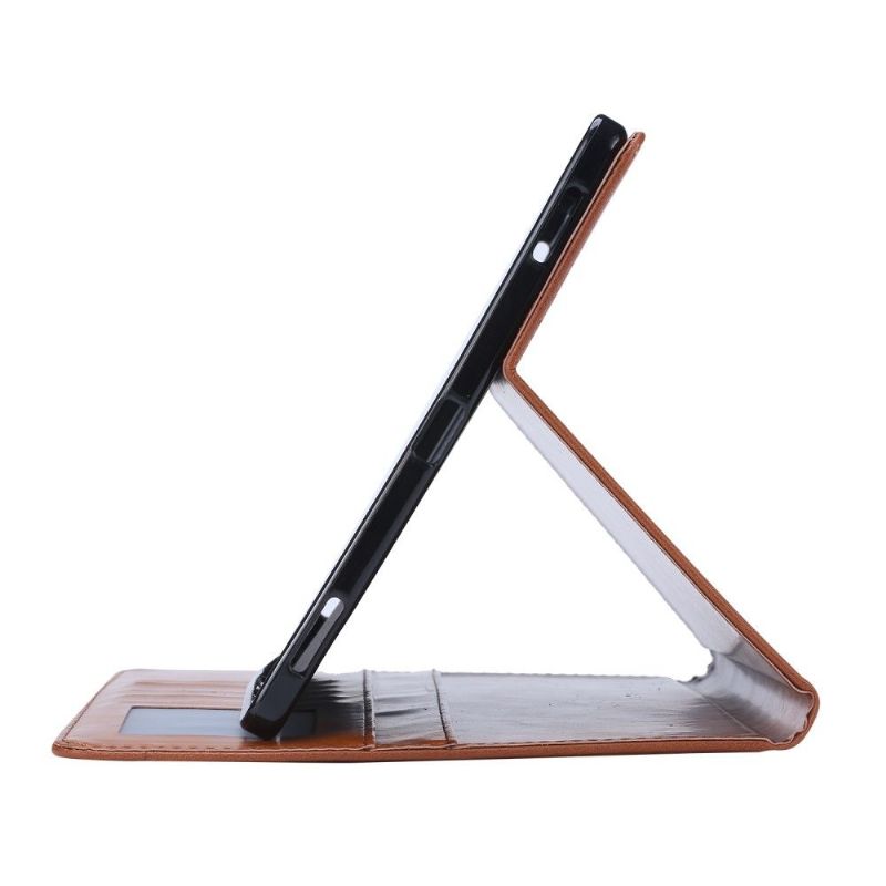 Læder Cover Samsung Galaxy Tab S6 Stand Case Kortholder