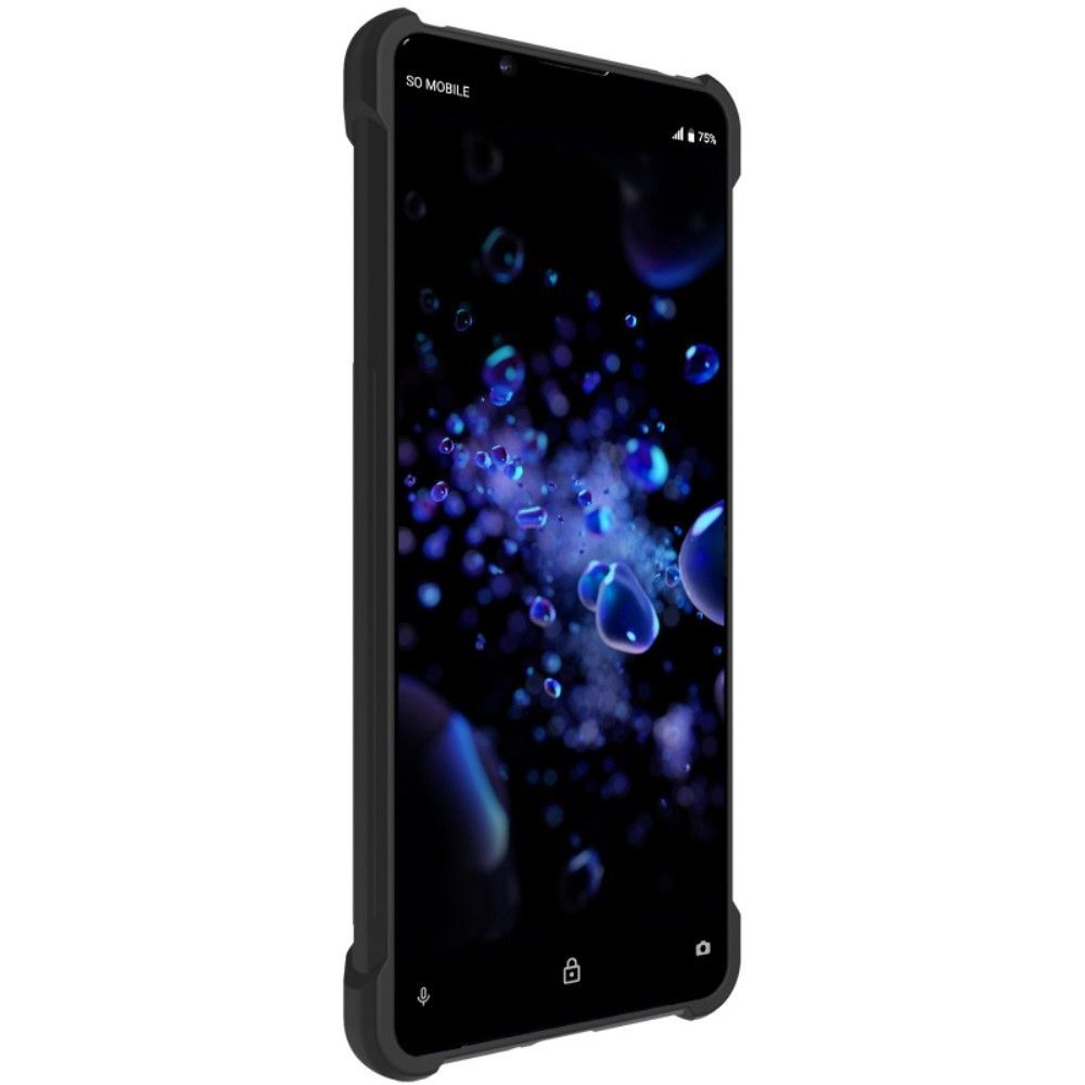 Cover Sony Xperia 10 II Class Protect Stødsikker - Black Metal