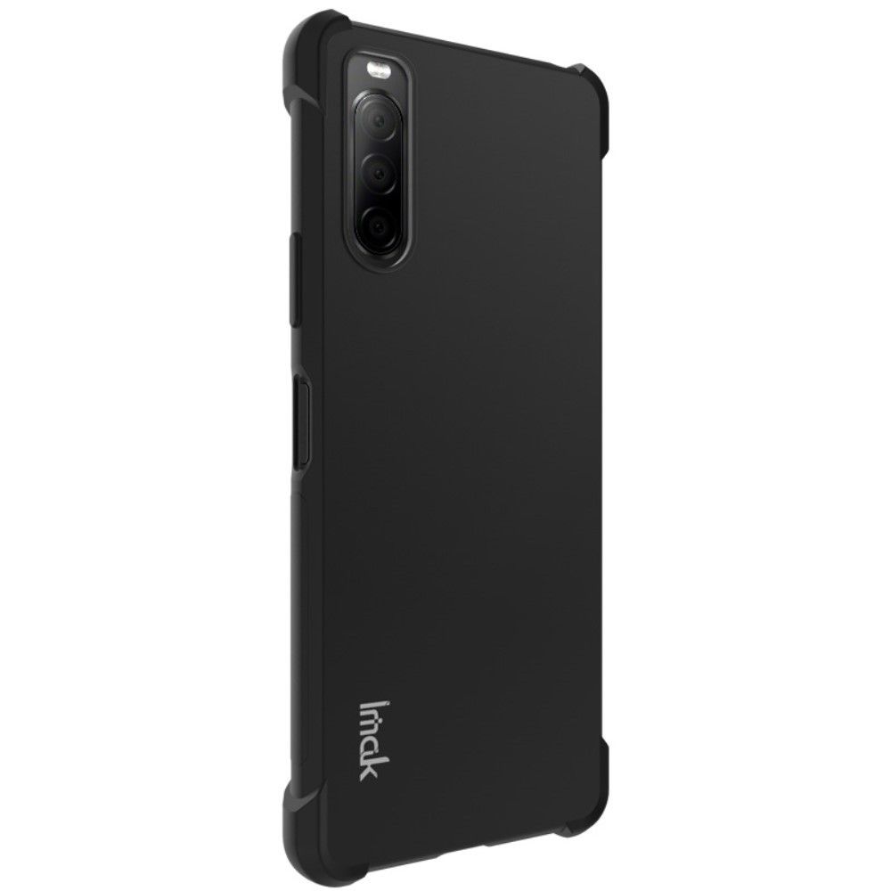 Cover Sony Xperia 10 II Class Protect Stødsikker - Black Metal