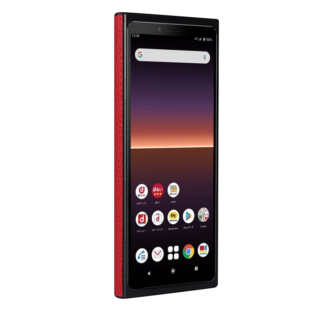 Cover Sony Xperia 10 II Lædereffekt Med Rem