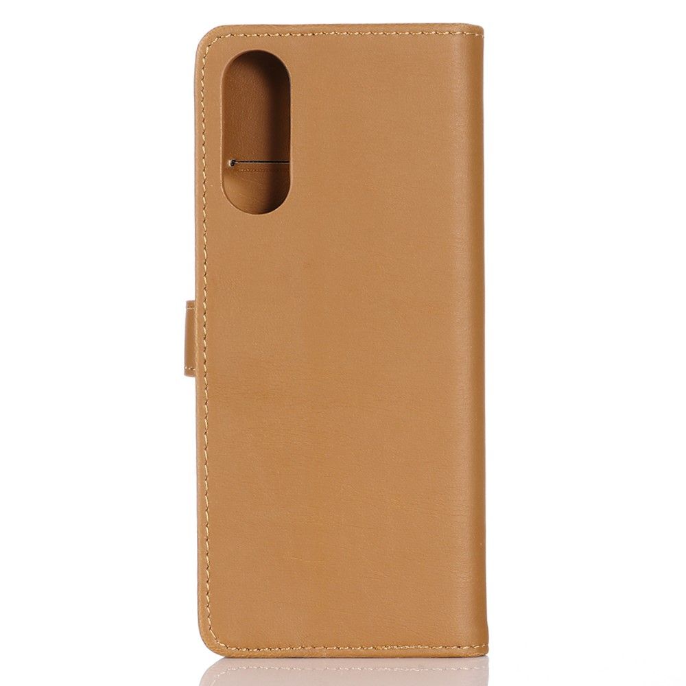 Etui Sony Xperia 10 II Anti-fald Flip Cover Retro Lædereffekt