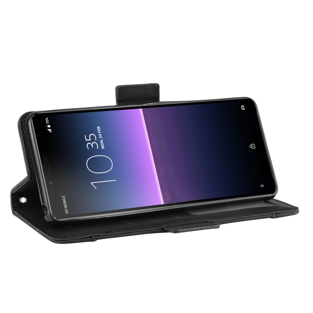 Flip Cover Sony Xperia 10 II Premium Med Kortholder