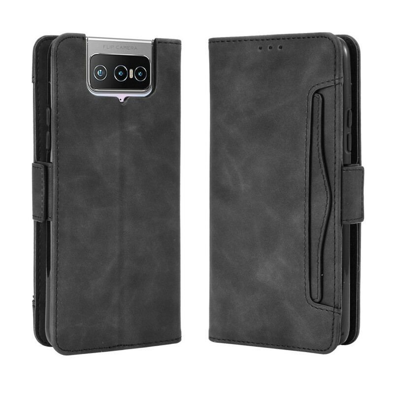 Flip Cover Asus Zenfone 7 / 7 Pro Multi-card Premier Class