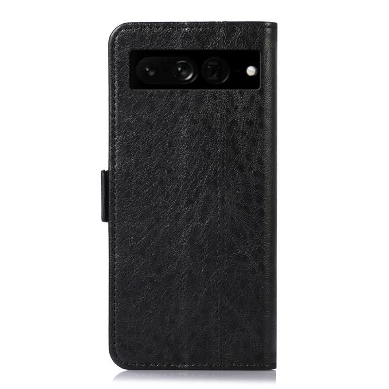 Flip Cover Google Pixel 7 Pro Tekstureret