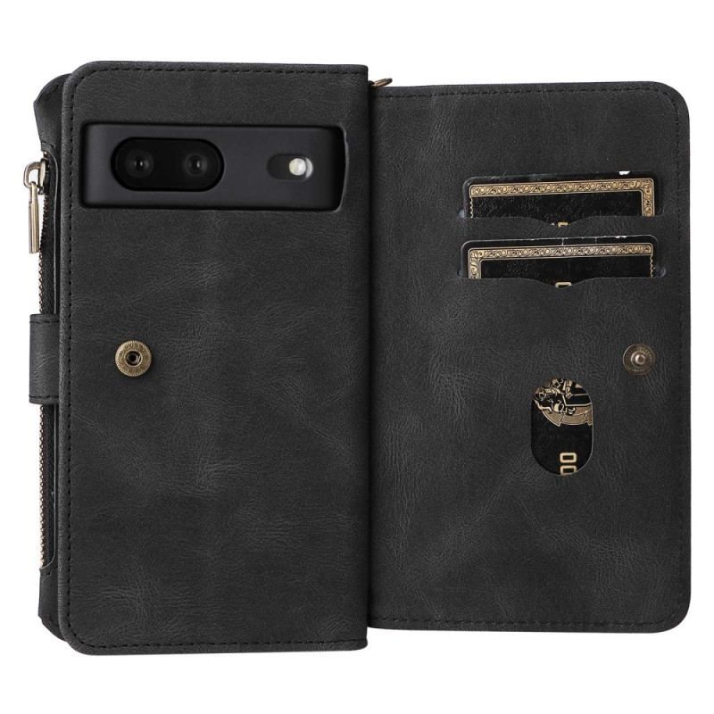 Flip Cover Google Pixel 7 Vintage Multifunktionel