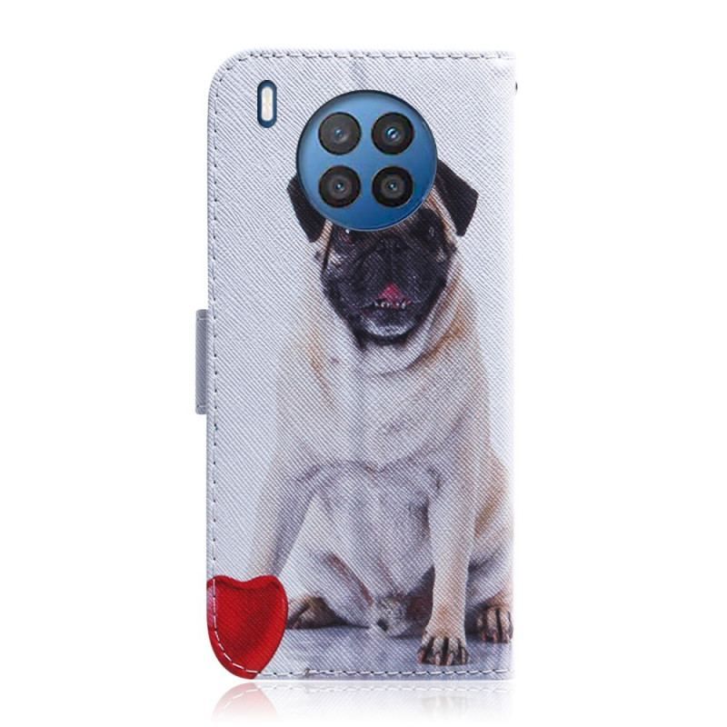 Flip Cover Honor 50 Lite Mops Hund