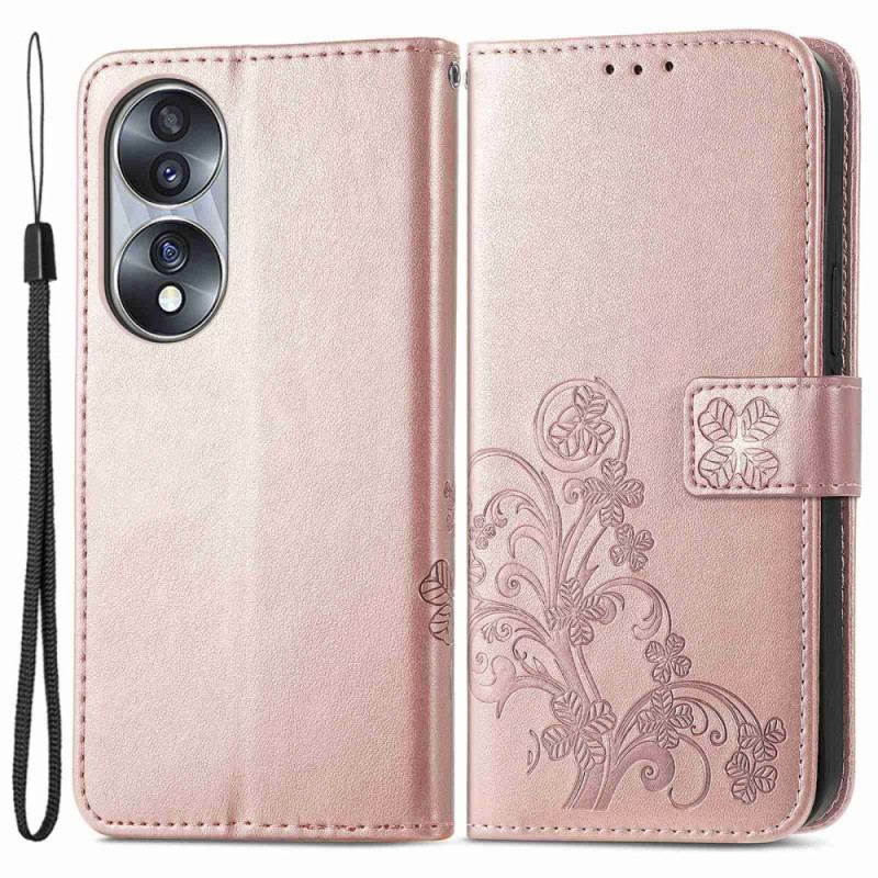 Flip Cover Honor 70 Asiatiske Blomster