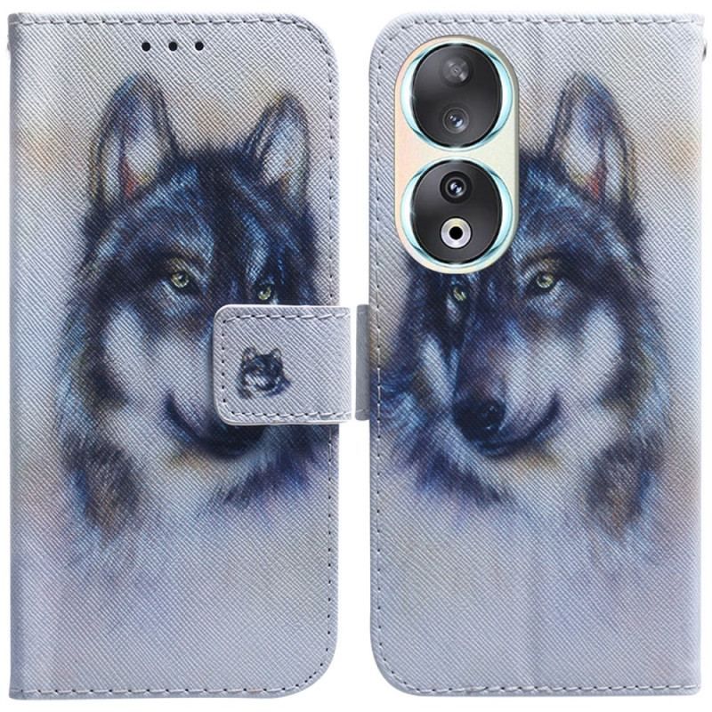 Flip Cover Honor 90 Akvarelhund