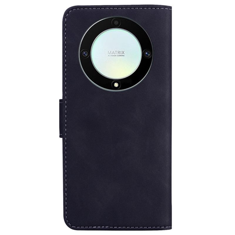 Flip Cover Honor Magic 5 Lite Sommerfugle Design