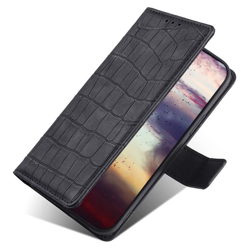 Flip Cover Huawei Mate 50 Pro Krokodille