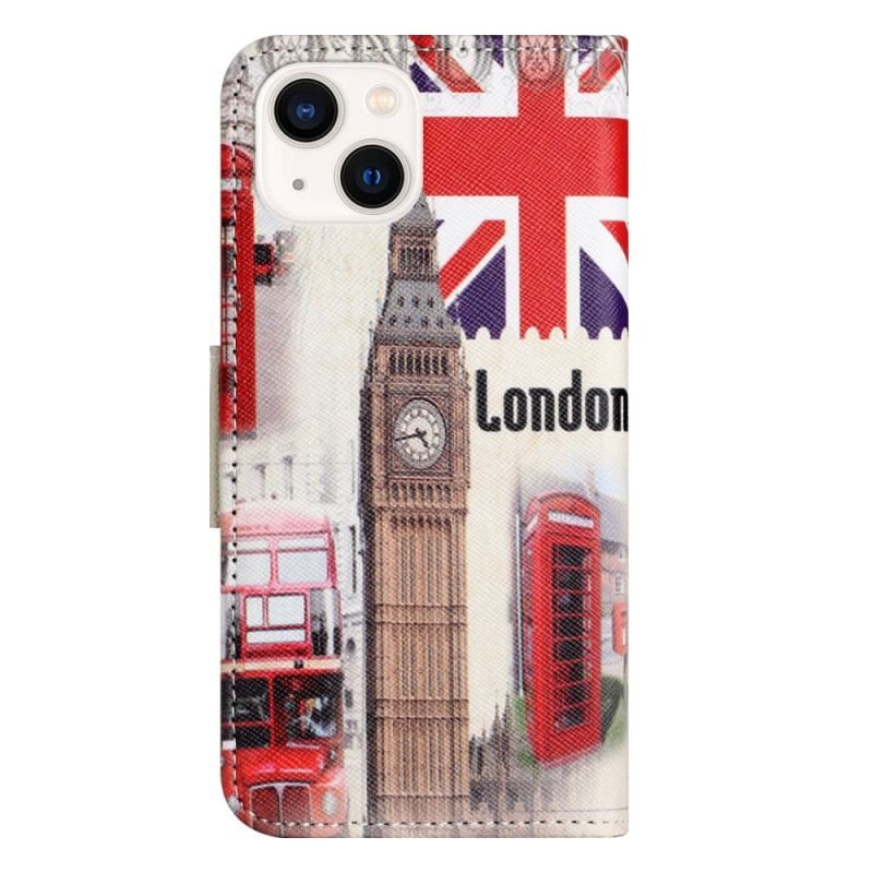 Flip Cover iPhone 14 Plus London Liv