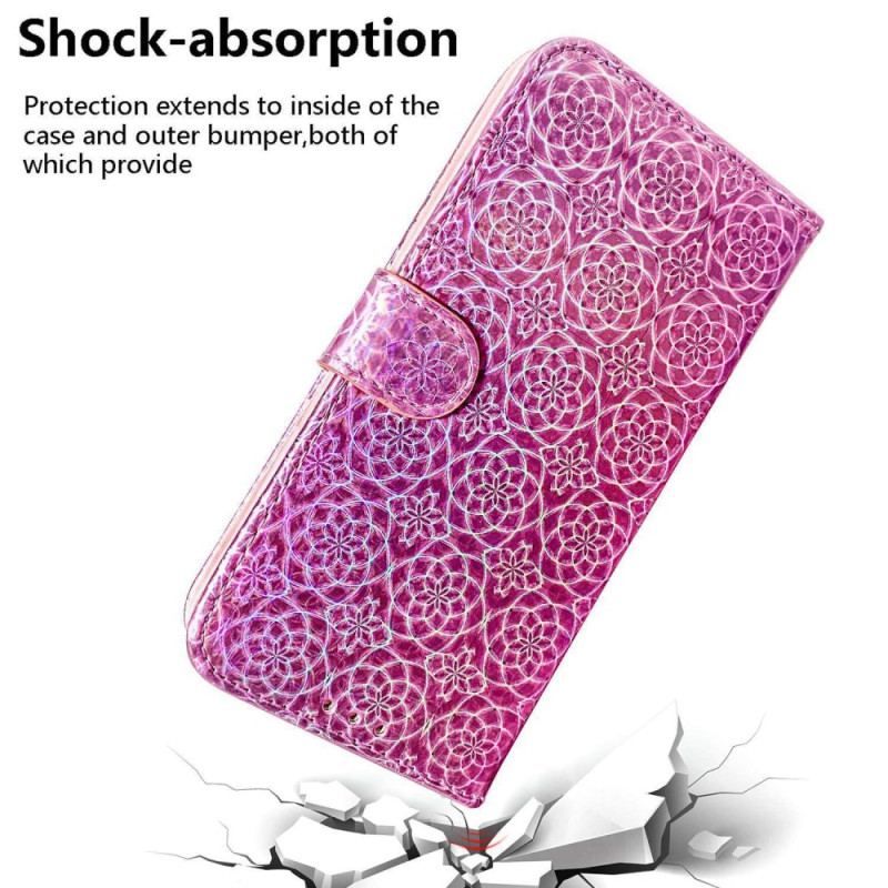 Flip Cover iPhone 14 Pro Disco-stil