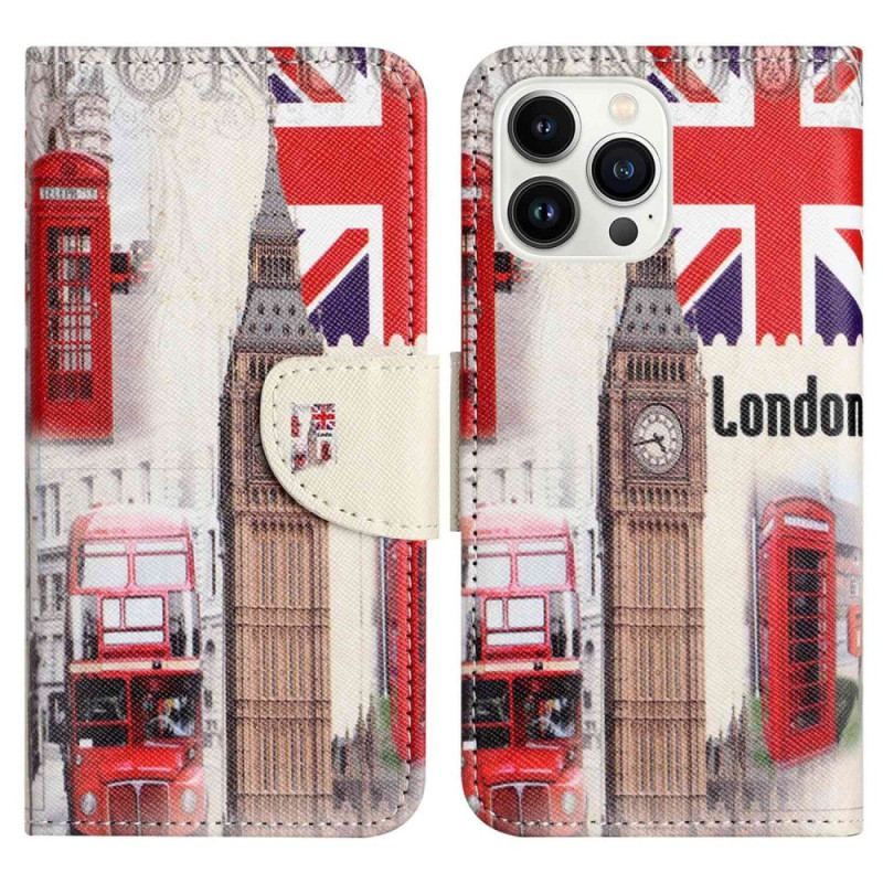 Flip Cover iPhone 14 Pro London Tur