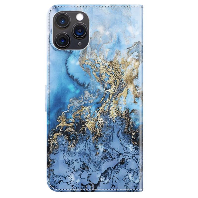 Flip Cover iPhone 15 Plus Med Snor 3d Design Med Rem