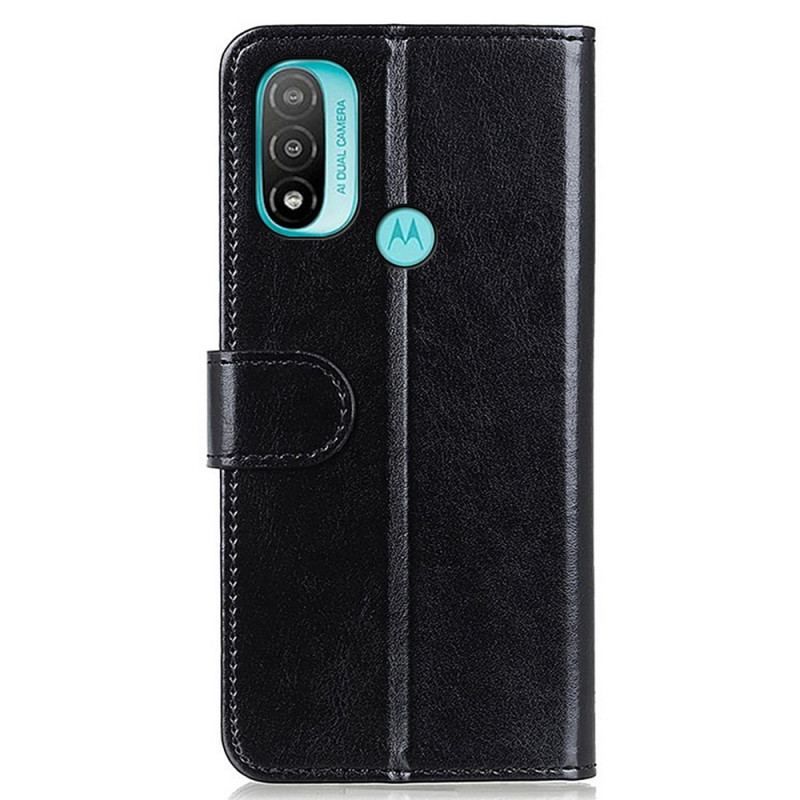 Flip Cover Moto E40 / E30 / E20 Frossen Finesse