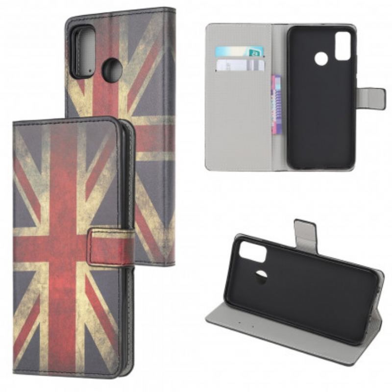 Flip Cover Moto G50 England Flag