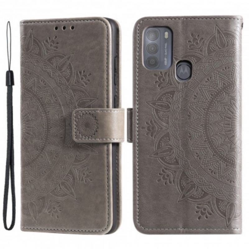 Flip Cover Moto G50 Sol Mandala