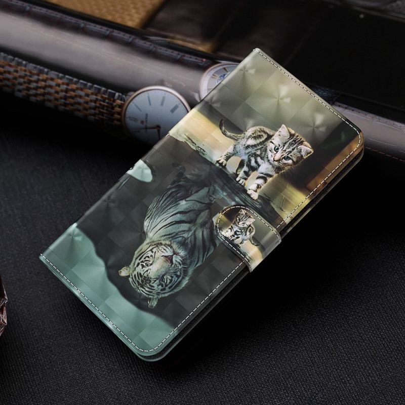 Flip Cover Moto G71 5G Ernest The Tiger