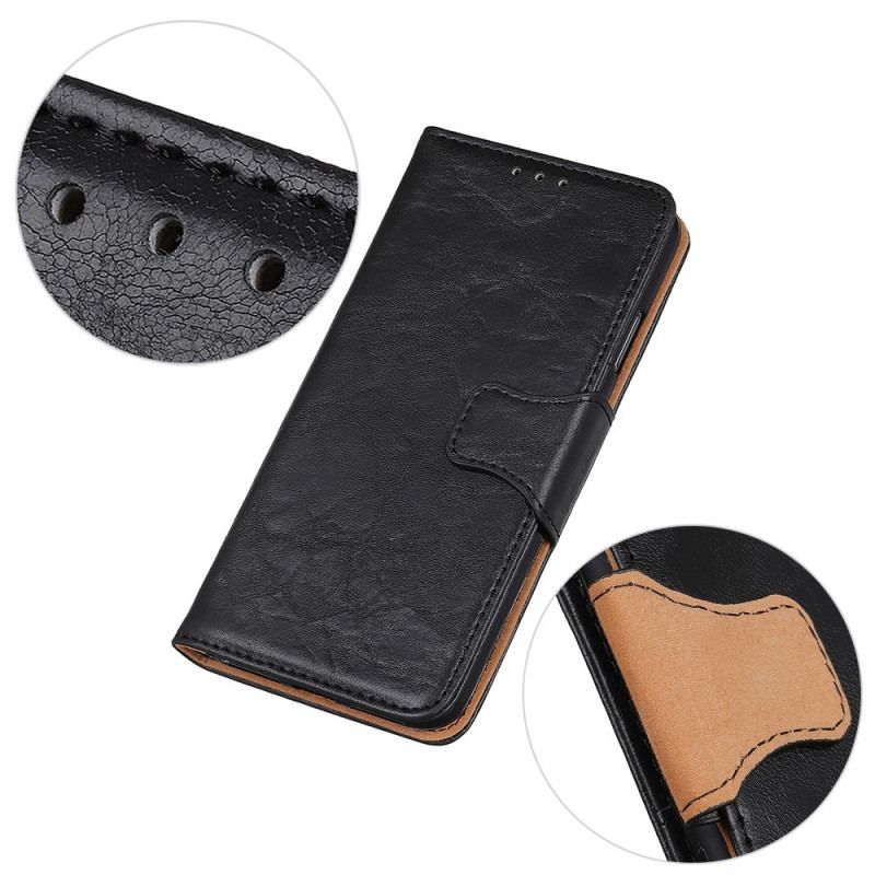 Flip Cover Moto G71 5G Læder Cover Dobbeltsidet Magnetisk Klap