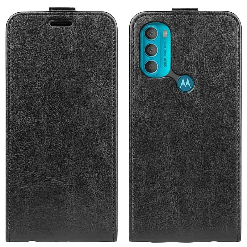 Flip Cover Moto G71 5G Læder Cover Foldelig Retro