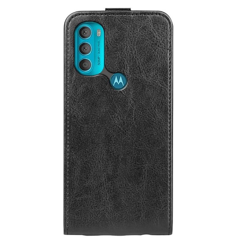 Flip Cover Moto G71 5G Læder Cover Foldelig Retro