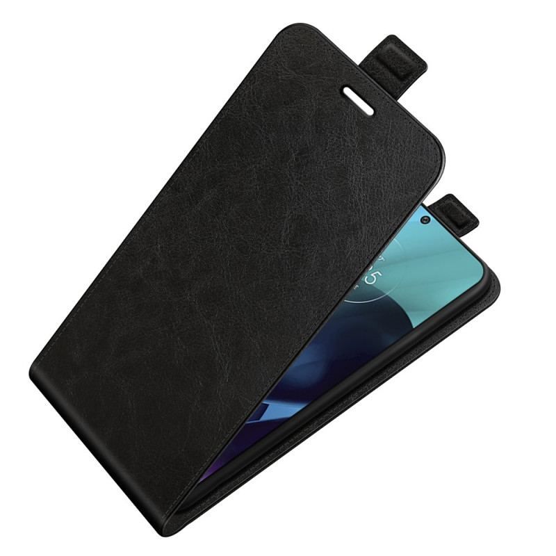 Flip Cover Moto G71 5G Læder Cover Foldelig Retro