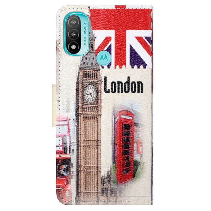 Flip Cover Moto G71 5G London Liv