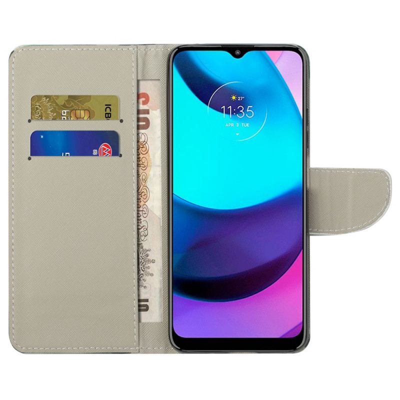 Flip Cover Moto G71 5G London Liv