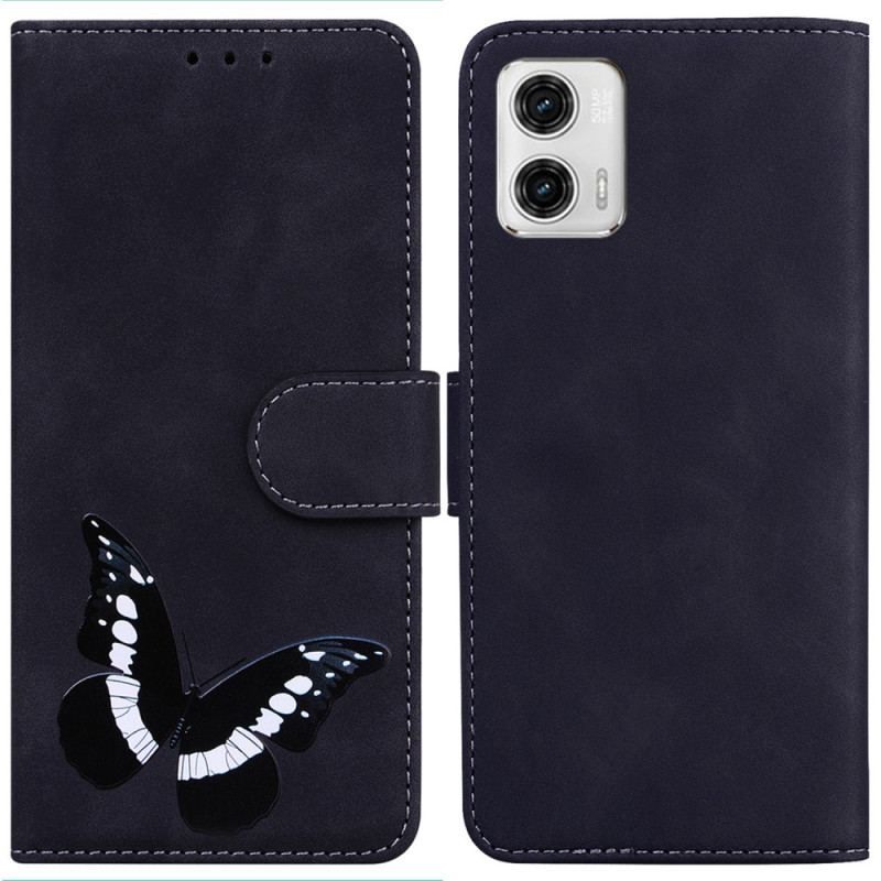 Flip Cover Moto G73 5G Sommerfugle Design