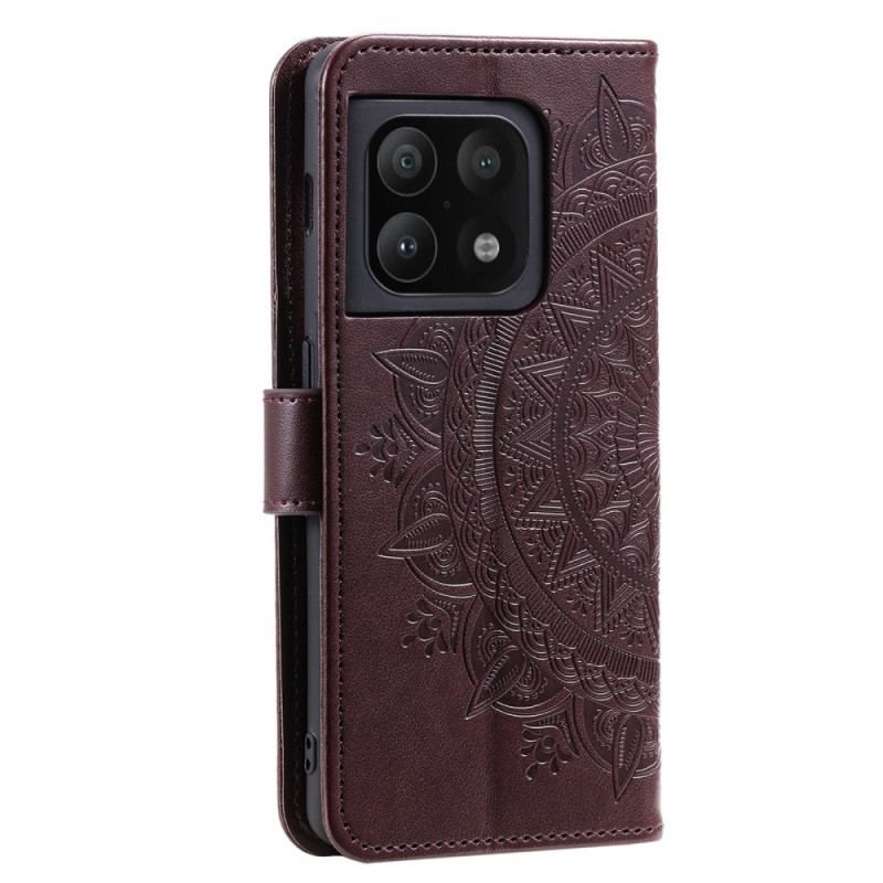 Flip Cover OnePlus 10 Pro 5G Sol Mandala