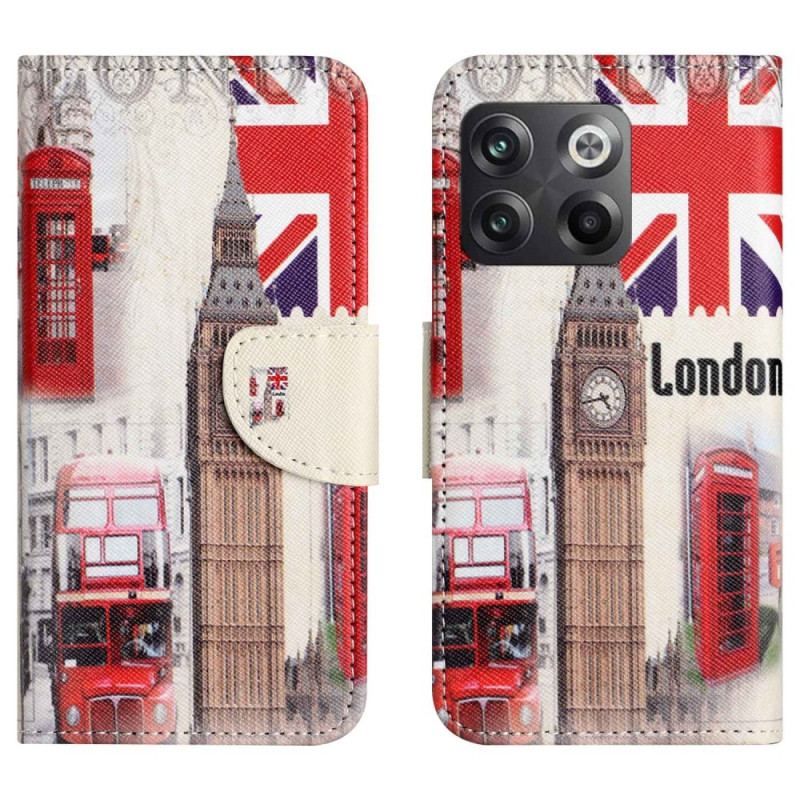 Flip Cover OnePlus 10T 5G London Liv