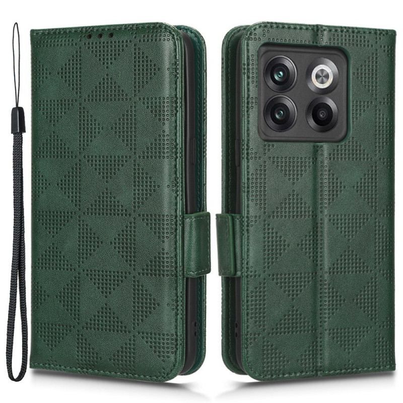 Flip Cover OnePlus 10T 5G Med Snor Strappy Stil