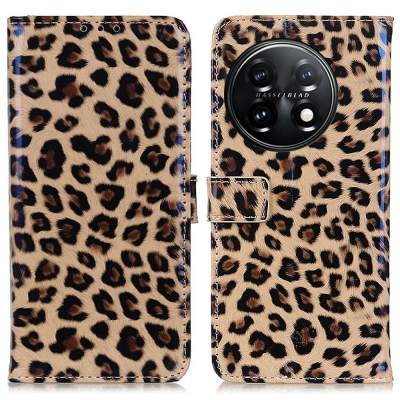 Flip Cover OnePlus 11 5G Leopard