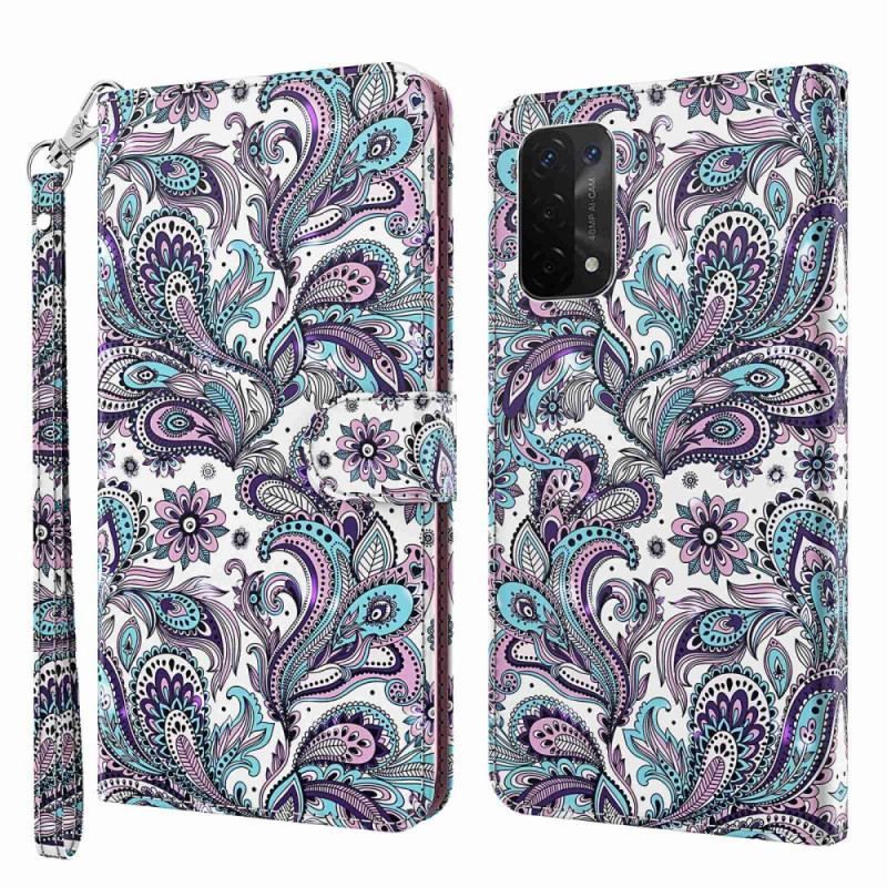 Flip Cover Oppo A54 5G / A74 5G Paisley