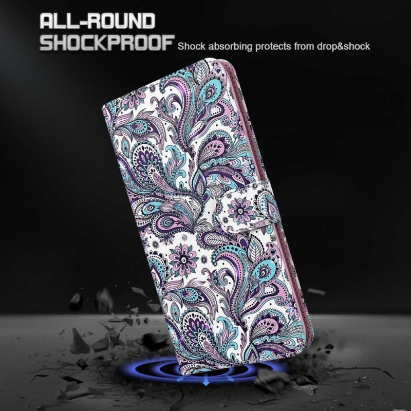 Flip Cover Oppo A54 5G / A74 5G Paisley