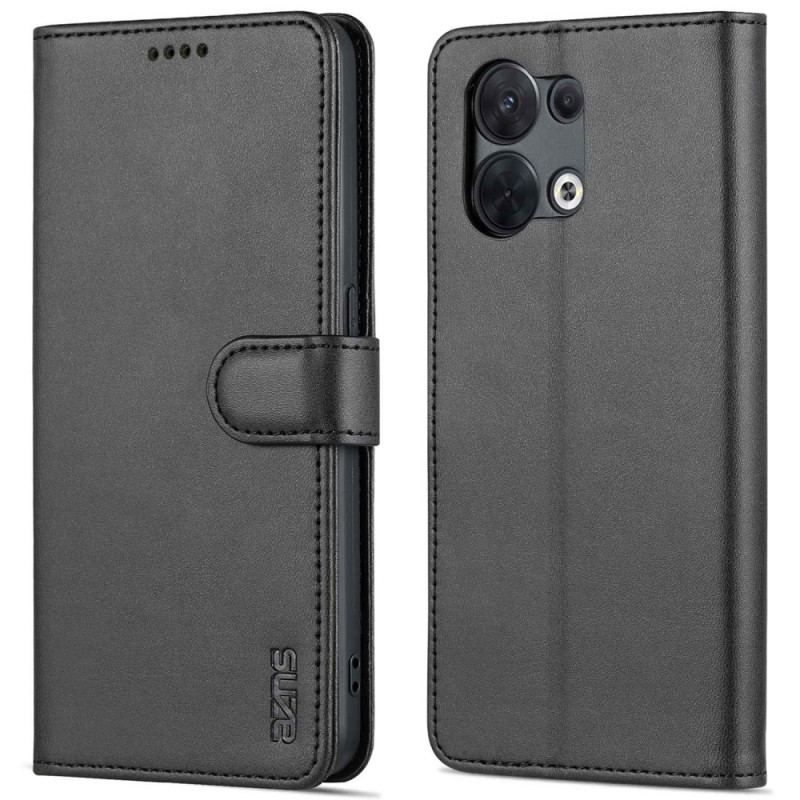 Flip Cover Oppo Reno 8 Azns Læderstyling