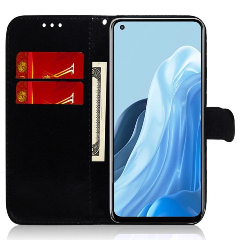 Flip Cover Oppo Reno 8 Disco-stil