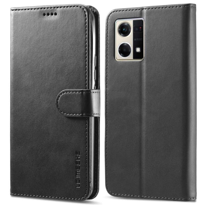 Flip Cover Oppo Reno 8 Kunstlæder Lc.imeeke