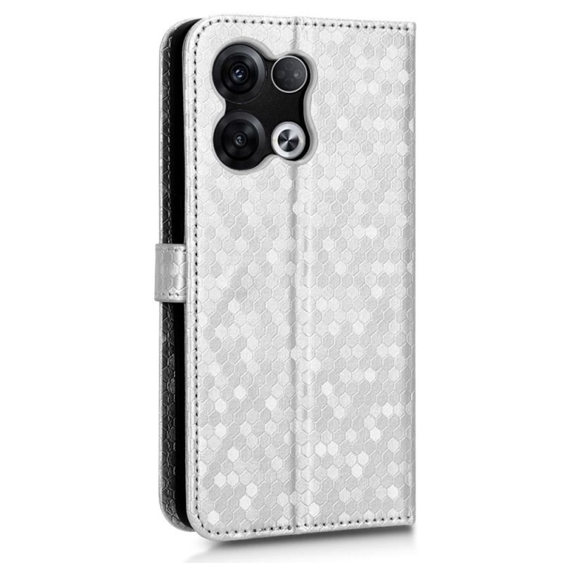 Flip Cover Oppo Reno 8 Med Snor 3d Strappy Design