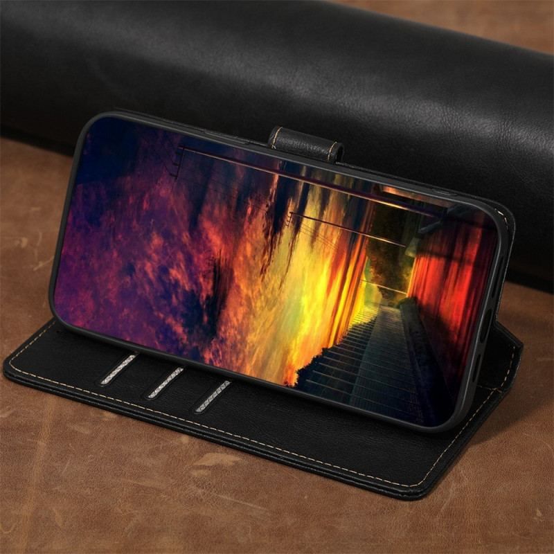 Flip Cover Oppo Reno 8 Pro Garvet Kunstlæder