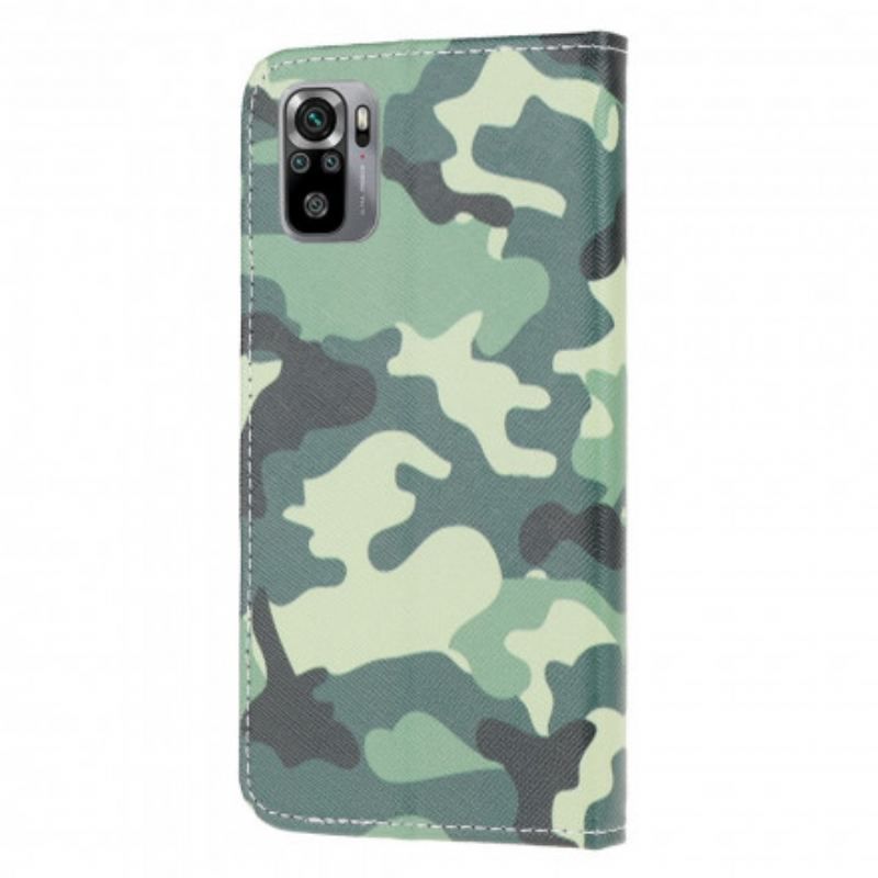 Flip Cover Poco M5s Camouflage