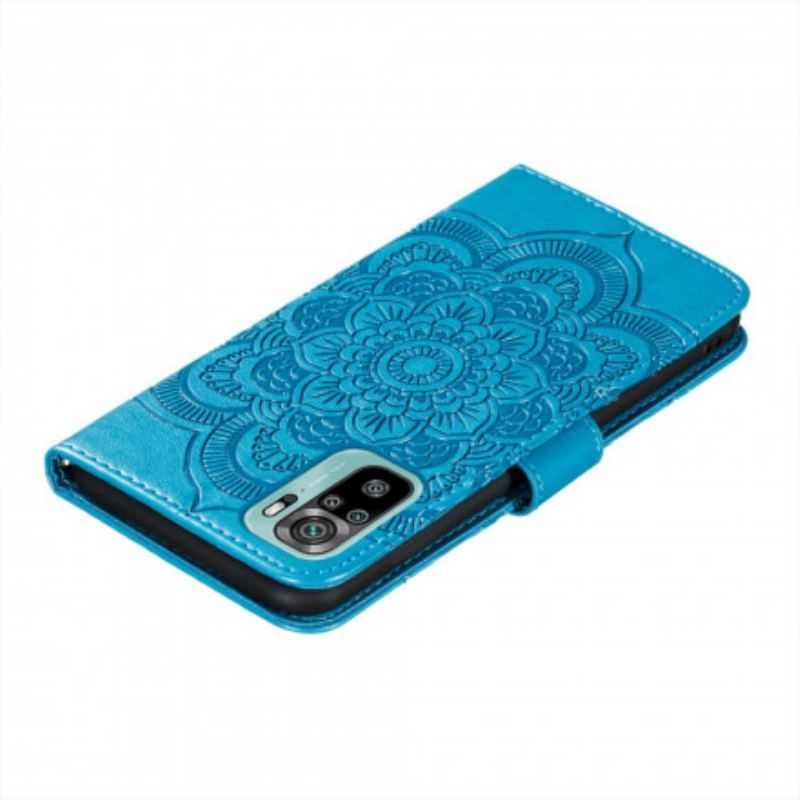 Flip Cover Poco M5s Fuld Mandala