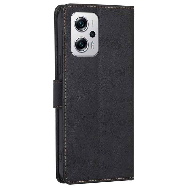 Flip Cover Poco X4 GT Klassisk Rfid