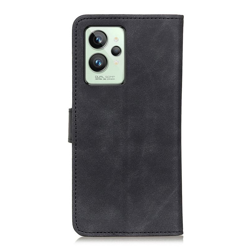 Flip Cover Realme GT2 Pro Khazneh Vintage Lædereffekt