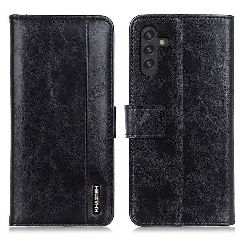 Flip Cover Samsung Galaxy A13 5G / A04s Khazneh Elegance Læderstil