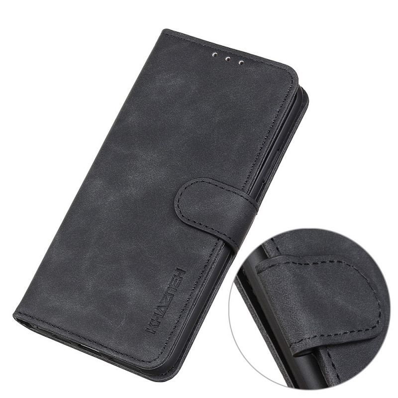 Flip Cover Samsung Galaxy A13 5G / A04s Khazneh Vintage Lædereffekt